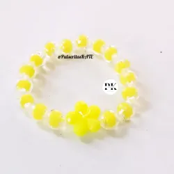 PULSERA CON FLOR PARA NIÑA