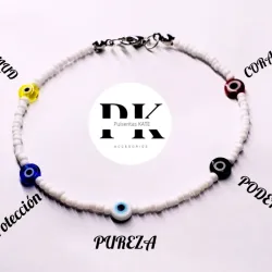 PULSERA CON OJO TURCO VARIOS COLORES