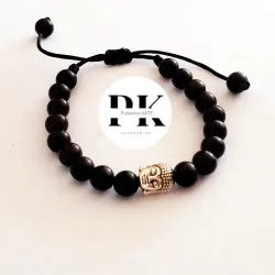 PULSERA DE PERLAS CON CONECTOR DE BUDA