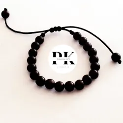 PULSERA DE PERLAS NEGRAS