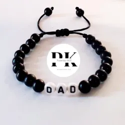 PULSERA DE PERLAS PARA PAPÁ