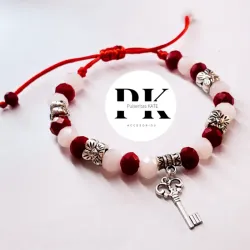 PULSERA DE SWAROVSKI CON DIJE DE LLAVE