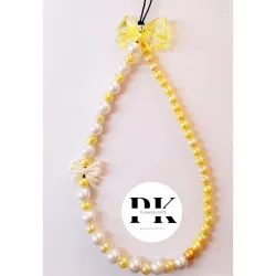 STRAP DE PERLAS PARA MÓVIL