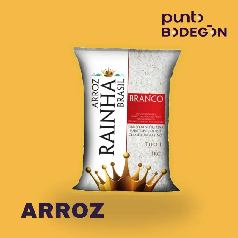Arroz blanco de grano largo