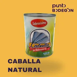 Caballa al natural