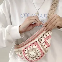 Riñonera con mosaicos