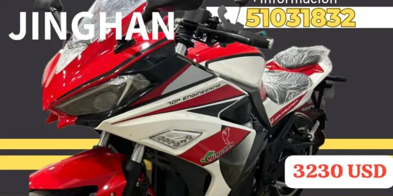 Moto Eléctrica JINGHAN 2026 deportiva grande