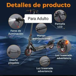 Patineta eléctrica (Adulto)