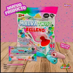 Malvaviscos rellenos