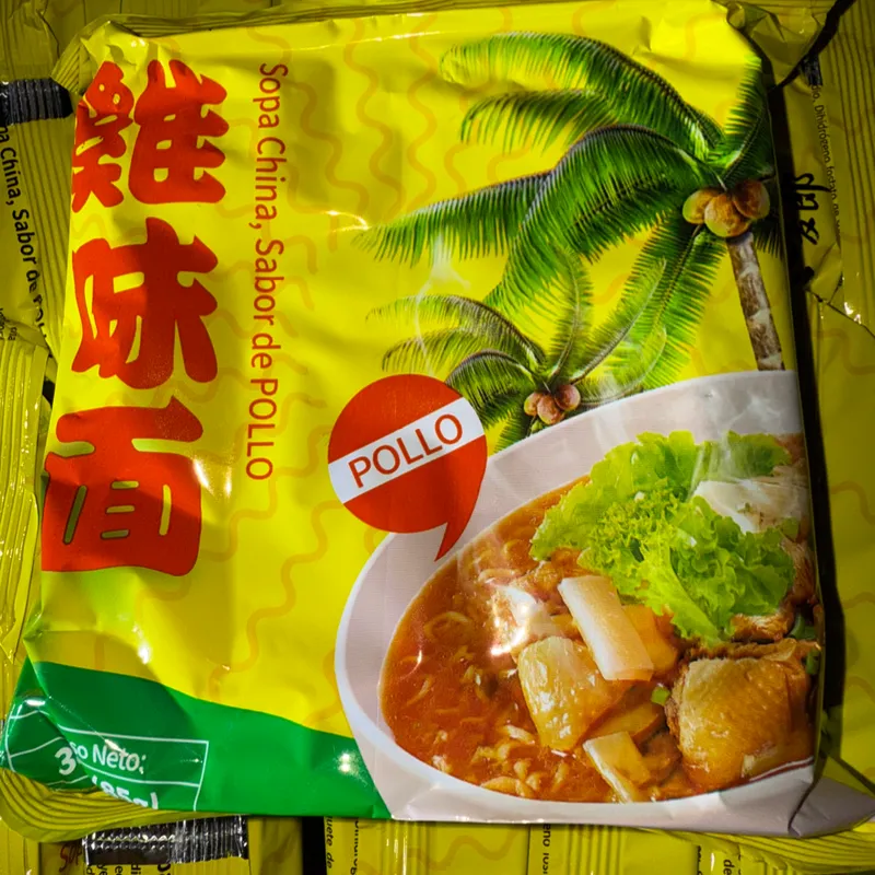 Sopa instantánea de Pollo