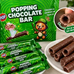 Tubitos de chocolate