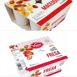 Yogurt ( Fresa, Macedonia, Plátano )