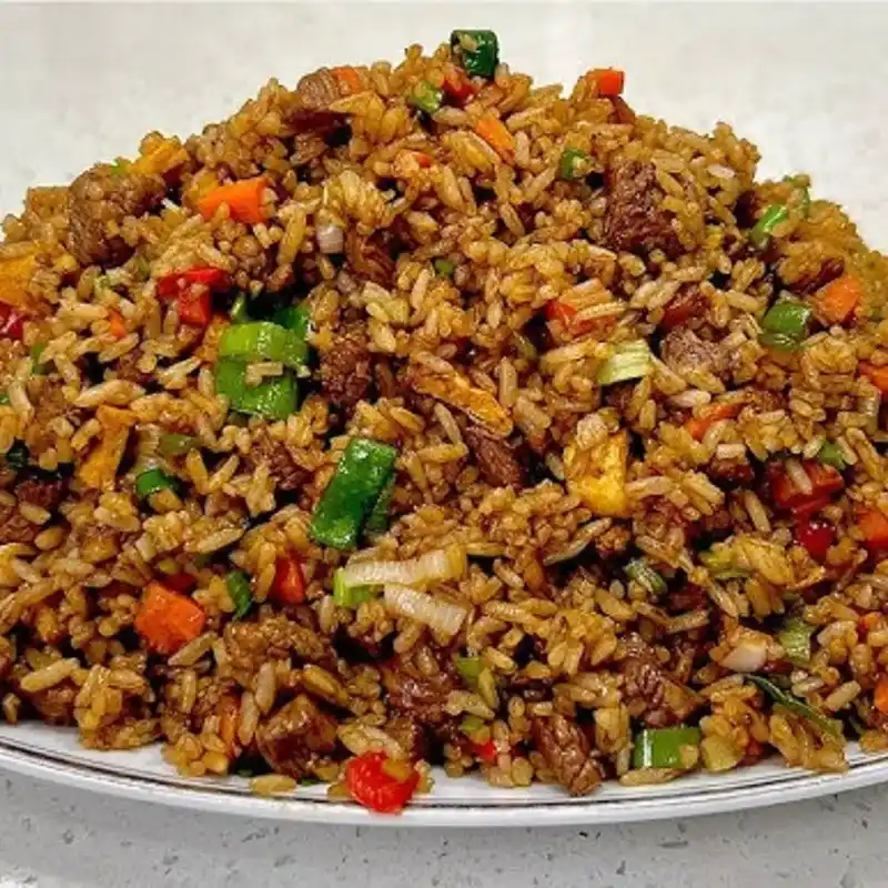 Arroz Frito con Frutos de la Tierra 