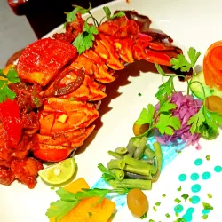 Langosta enchilada