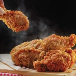 Pollo Frito 230g + Vianda Frita 