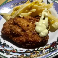 Pollo Frito con Papas 