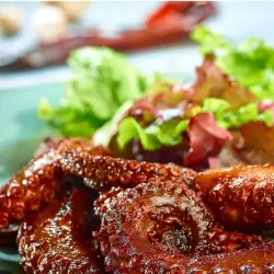 Pulpo enchilado
