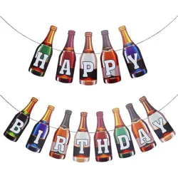 BANDERIN F/C PERSONALIZADO BOTELLA