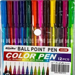 BOLIGRAFO COLORES ZHI JI PQT 12