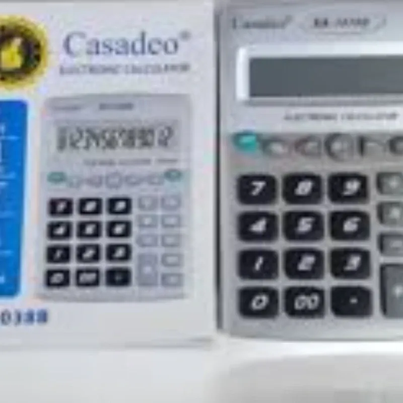 CALCULADORA KK1038B 18 X 13 CM