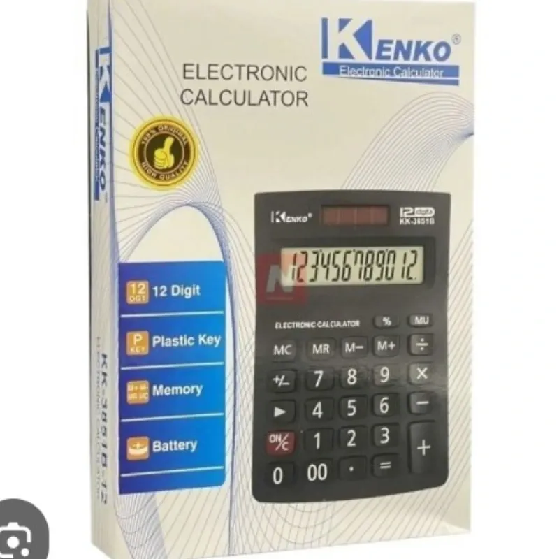 CALCULADORA KK3851-B 15 X 10 CM