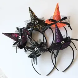 DIADEMA BRUJA SOMBRERO