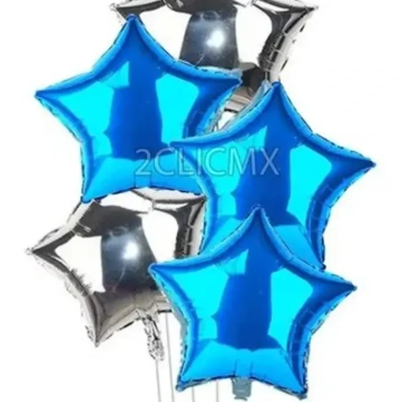 GLOBO MET 16" ESTRELLA AZUL