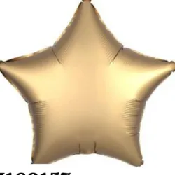 GLOBO MET 16" ESTRELLA CARMELITA MATE