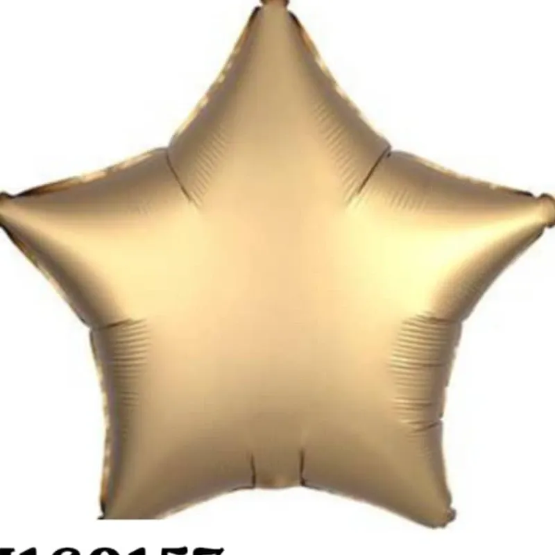 GLOBO MET 16" ESTRELLA CARMELITA MATE