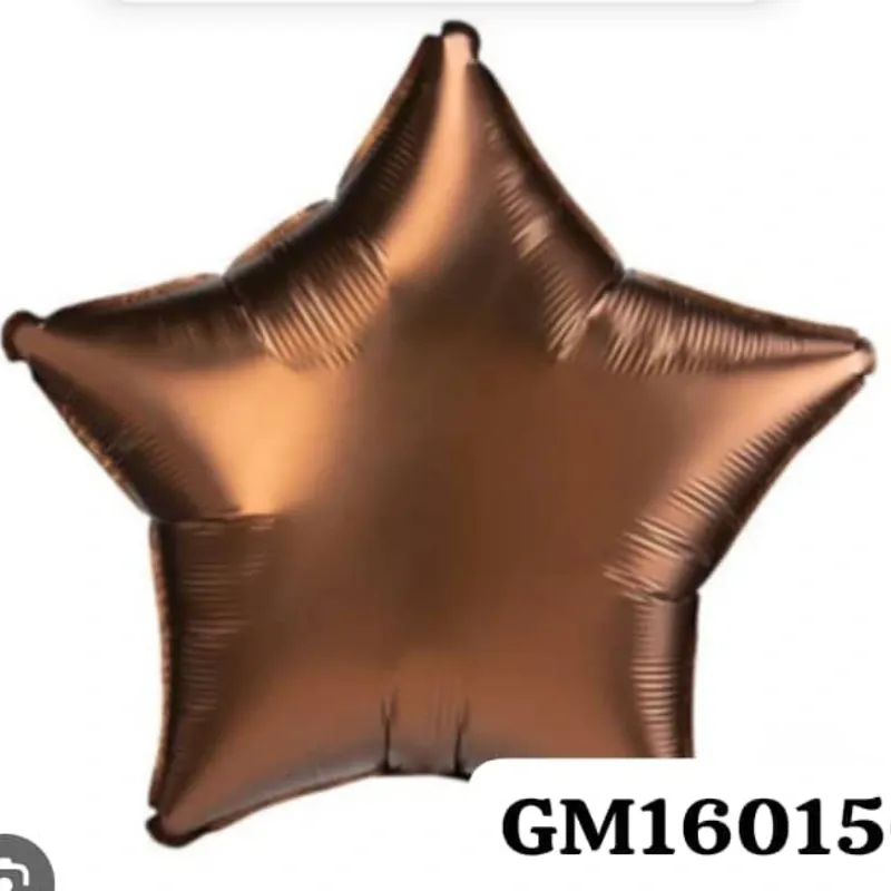 GLOBO MET 16" ESTRELLA CARMELITA METAL