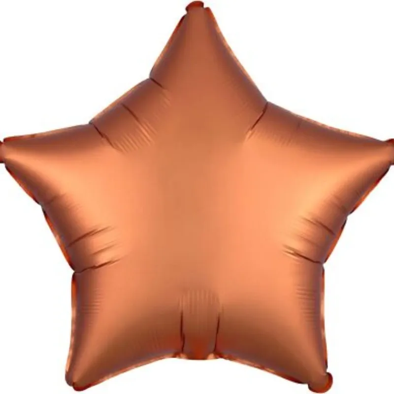 GLOBO MET 16" ESTRELLA NARANJA