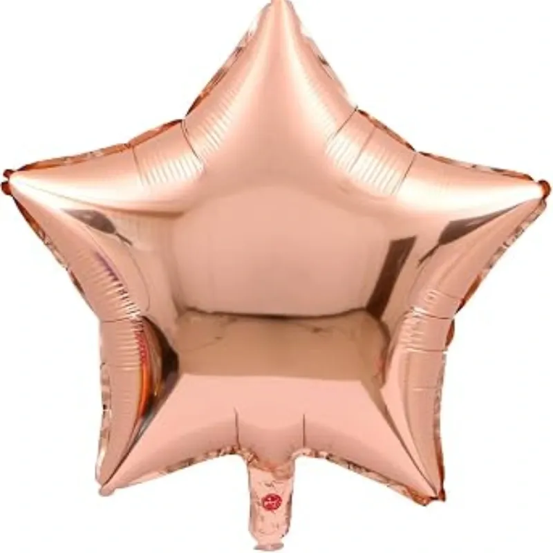 GLOBO MET 16" ESTRELLA ROSAGOLD