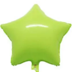 GLOBO MET 16" ESTRELLA VERDE