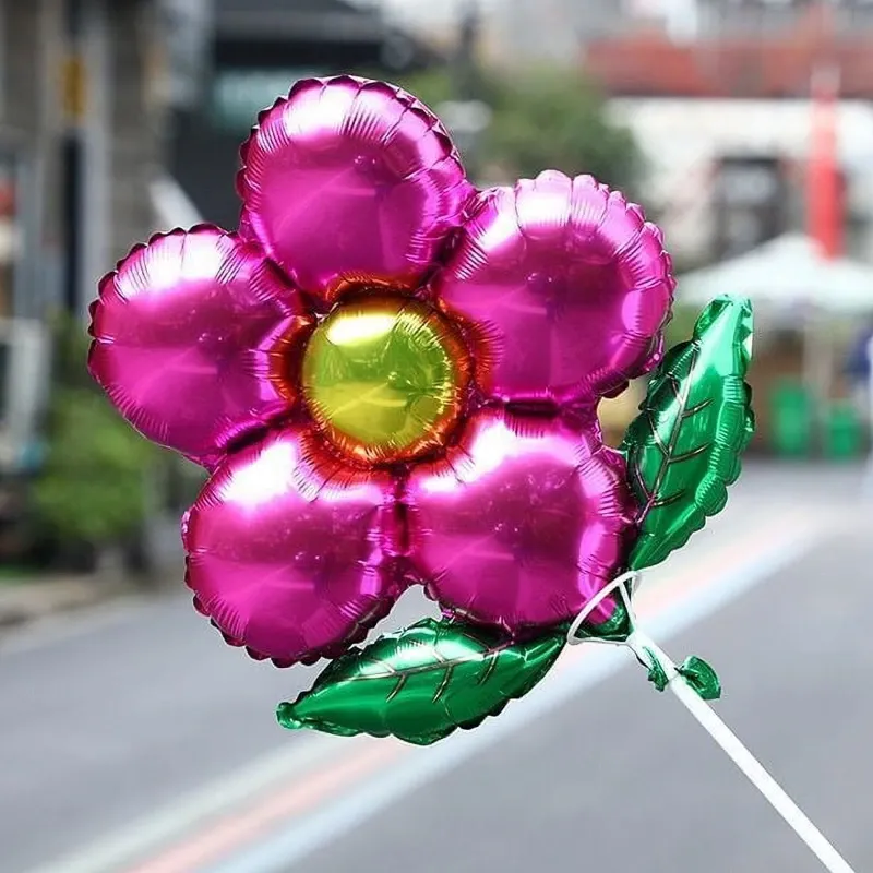 GLOBO MET 16" FLOR FUCSIA