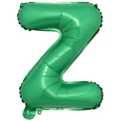 GLOBO MET 16" LETRA Z VERDE