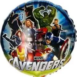 GLOBO MET 16" REDONDO AVENGERS
