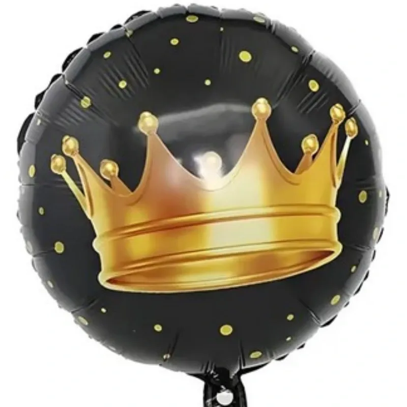 GLOBO MET 16" REDONDO CORONA