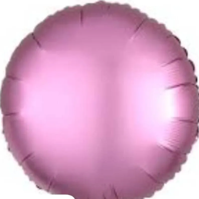 GLOBO MET 16" REDONDO MARRON