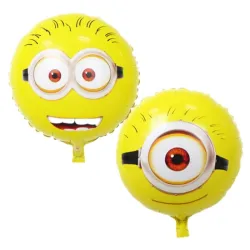 GLOBO MET 16" REDONDO MINIONS
