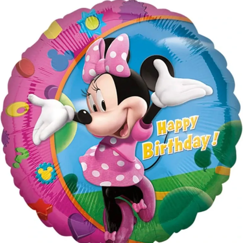 GLOBO MET 16" REDONDO MINNIE