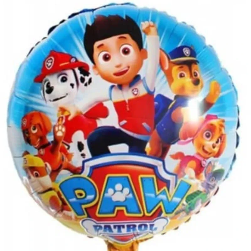 GLOBO MET 16" REDONDO PAW PATROL