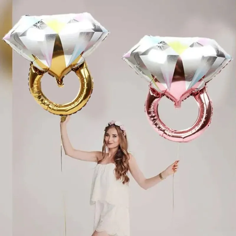 GLOBO MET 32" ANILLO 83 X 60 CM