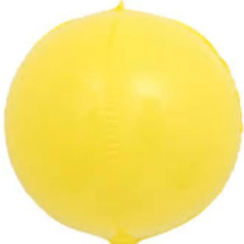 GLOBO MET 32" BALON 3D AMARILLO