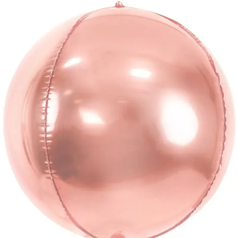 GLOBO MET 32" BALON 3D ROSAGOLD