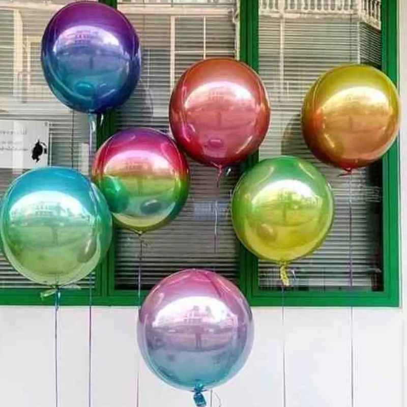 GLOBO MET 32" BALON 3D TORNASOL