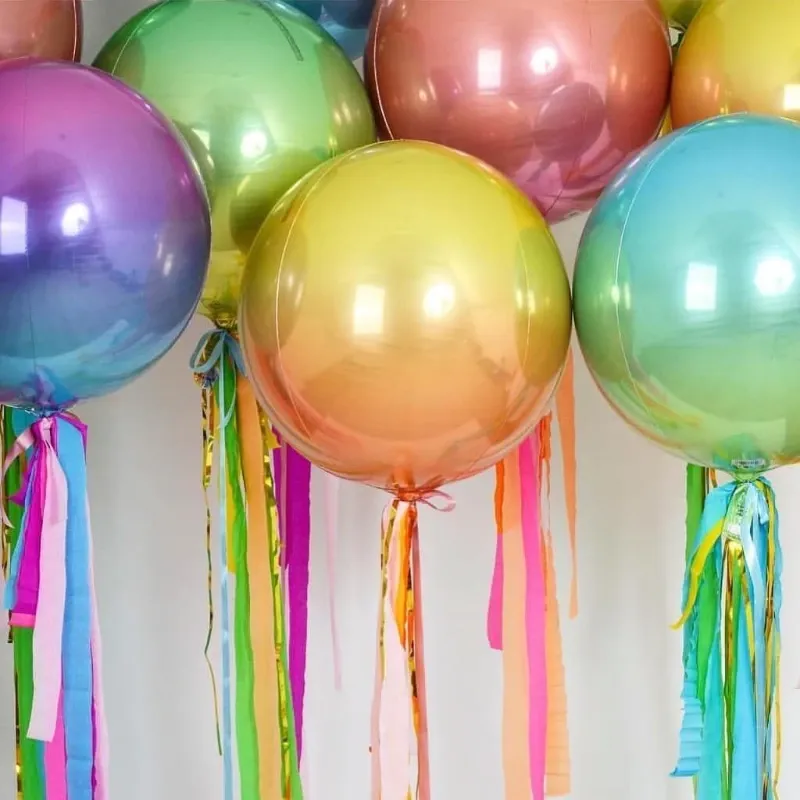 GLOBO MET 32" BALON 3D TORNASOL
