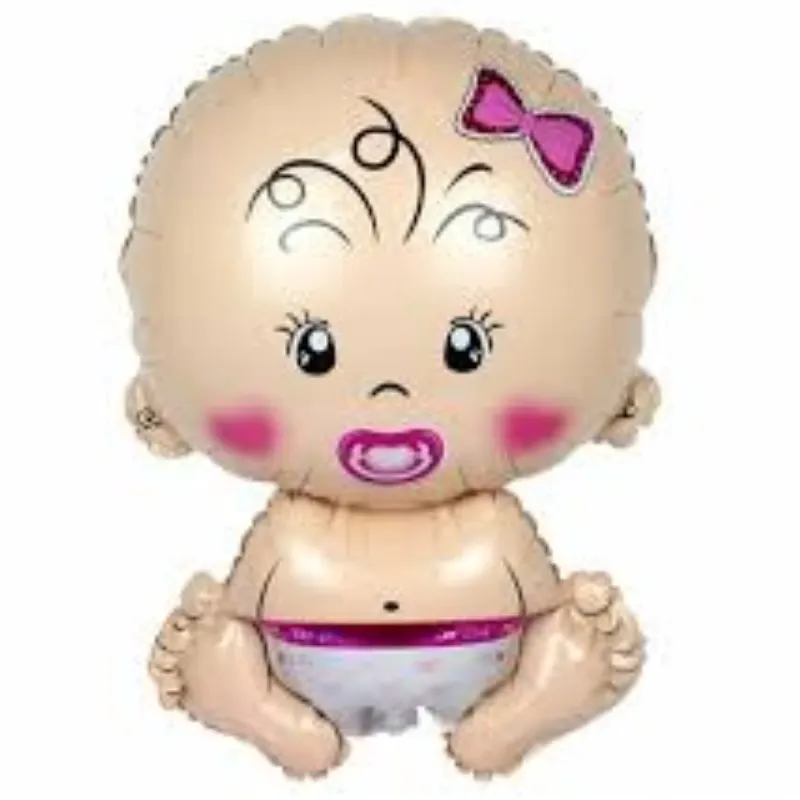 GLOBO MET 32" BEBE HEMBRA