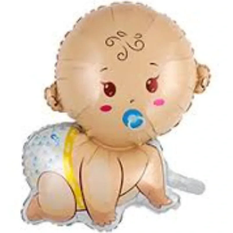 GLOBO MET 32" BEBE VARON