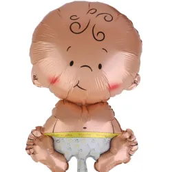 GLOBO MET 32" BEBE VARON