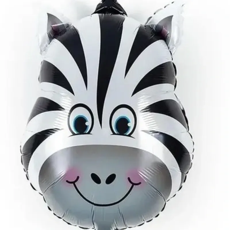 GLOBO MET 32" CABEZA CEBRA